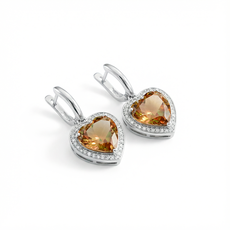 Load image into Gallery viewer, SUFI HEARTS EARRING